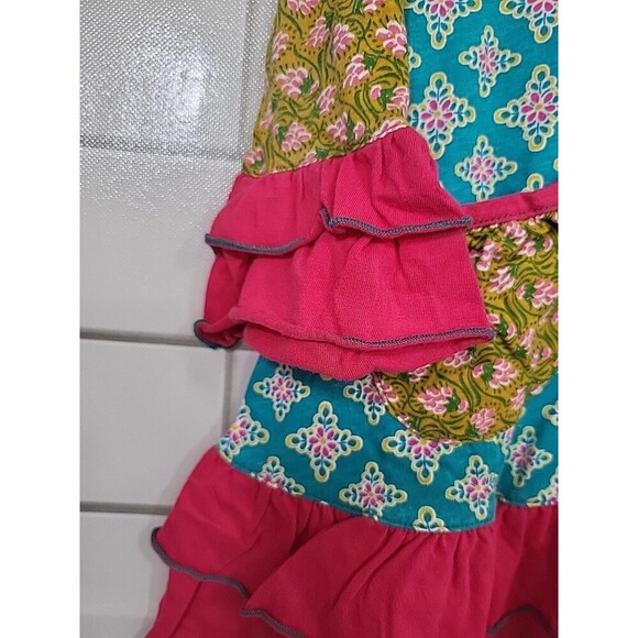 Flit & Flitter Girls Size 3T Pre-school Play Artsy Boho Petal Pink Outfit *Read - Picture 5 of 11